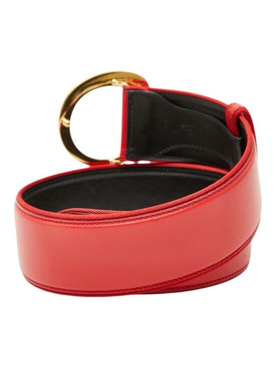 Cartier Panthère s Red Gold Leather Belt main image 5